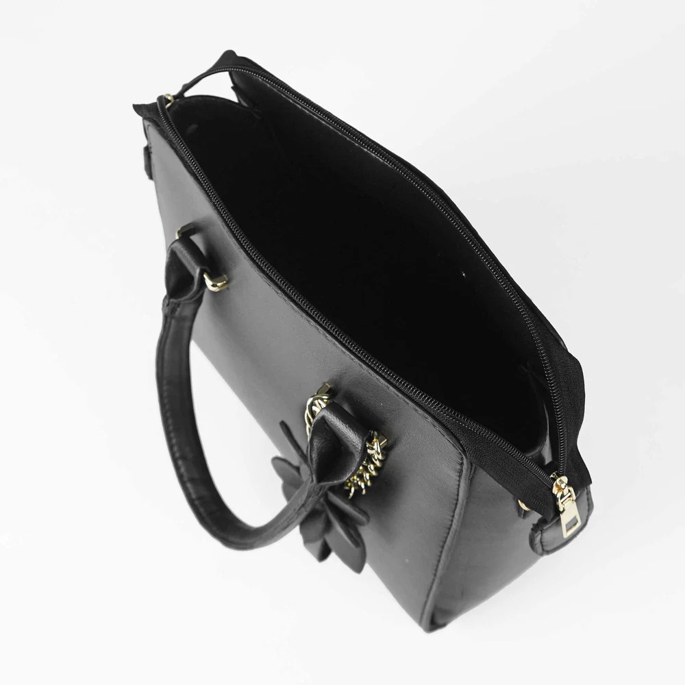 imgi_29_black2_8575e2b3-7174-42f6-bd42-f9ff2341fbac Women’s Black Floweret Shoulder Bag - Image 3