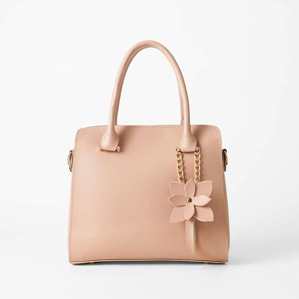 imgi_36_floweretBagPeach1 Women’s Peach Floweret Shoulder Bag - Image 1