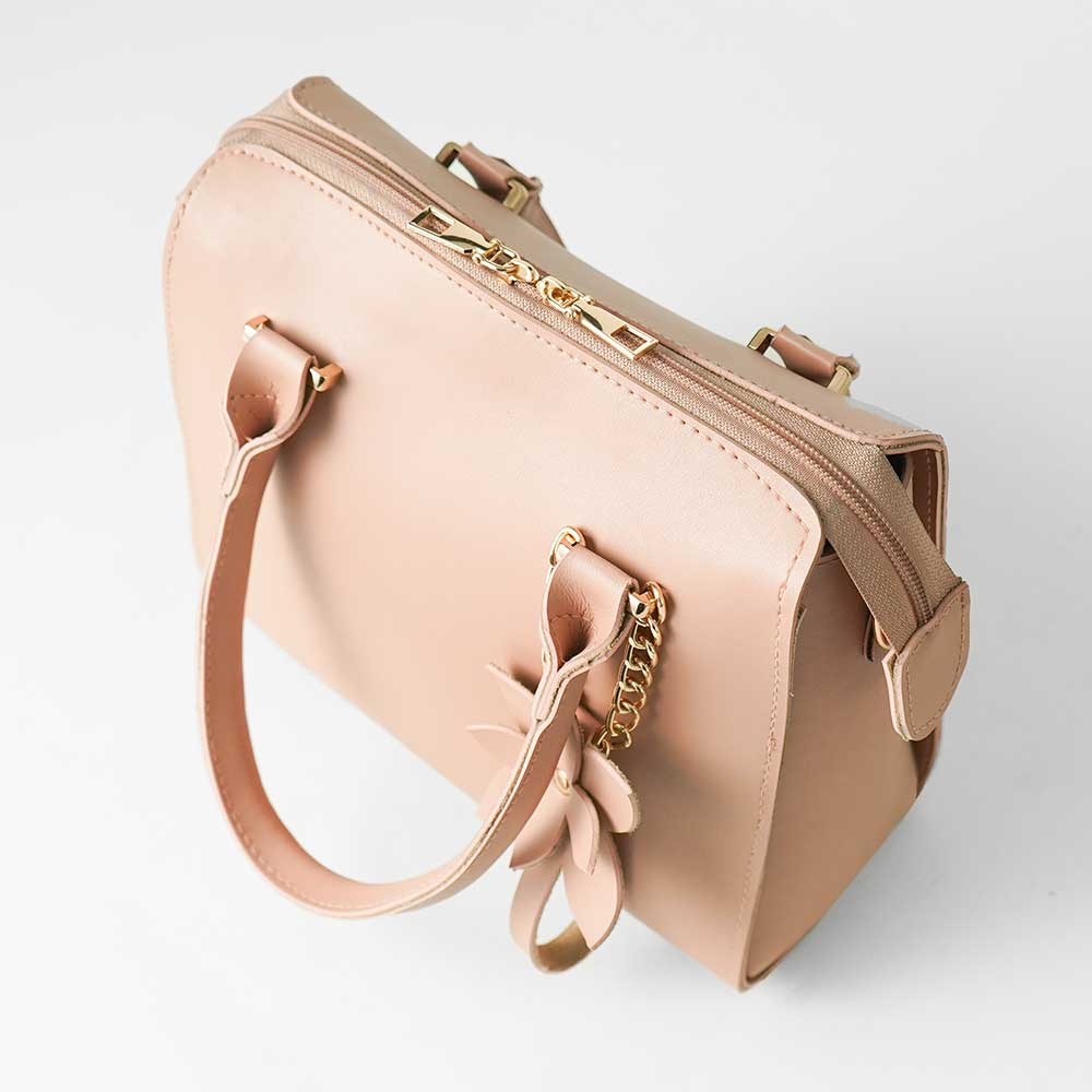 imgi_40_floweretBagPeach5 Women’s Peach Floweret Shoulder Bag - Image 4