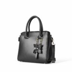 Women’s Black Floweret Shoulder Bag - Image 4